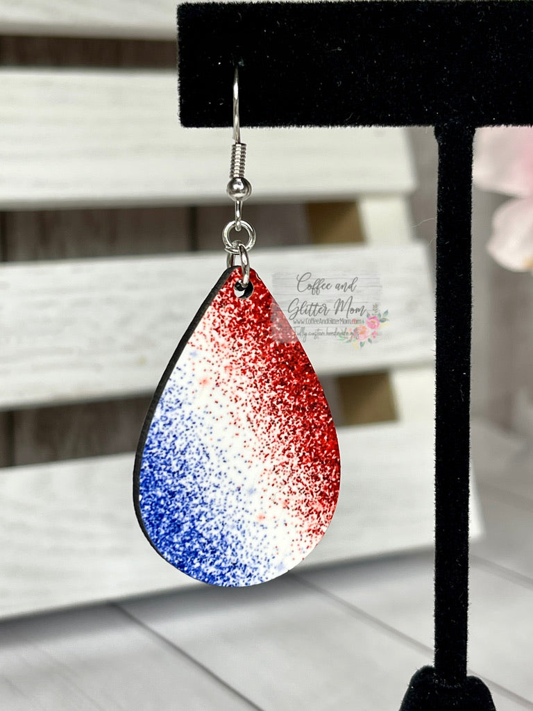 American Vibes #16 Teardrop Earrings