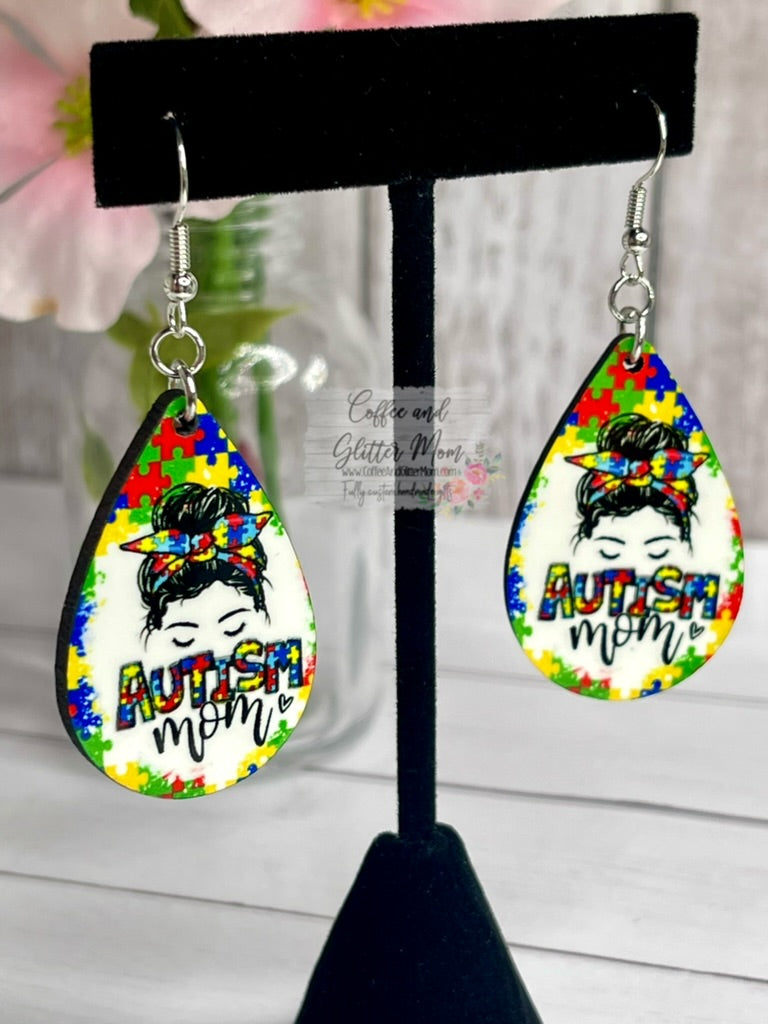 Autism Mom Earrings