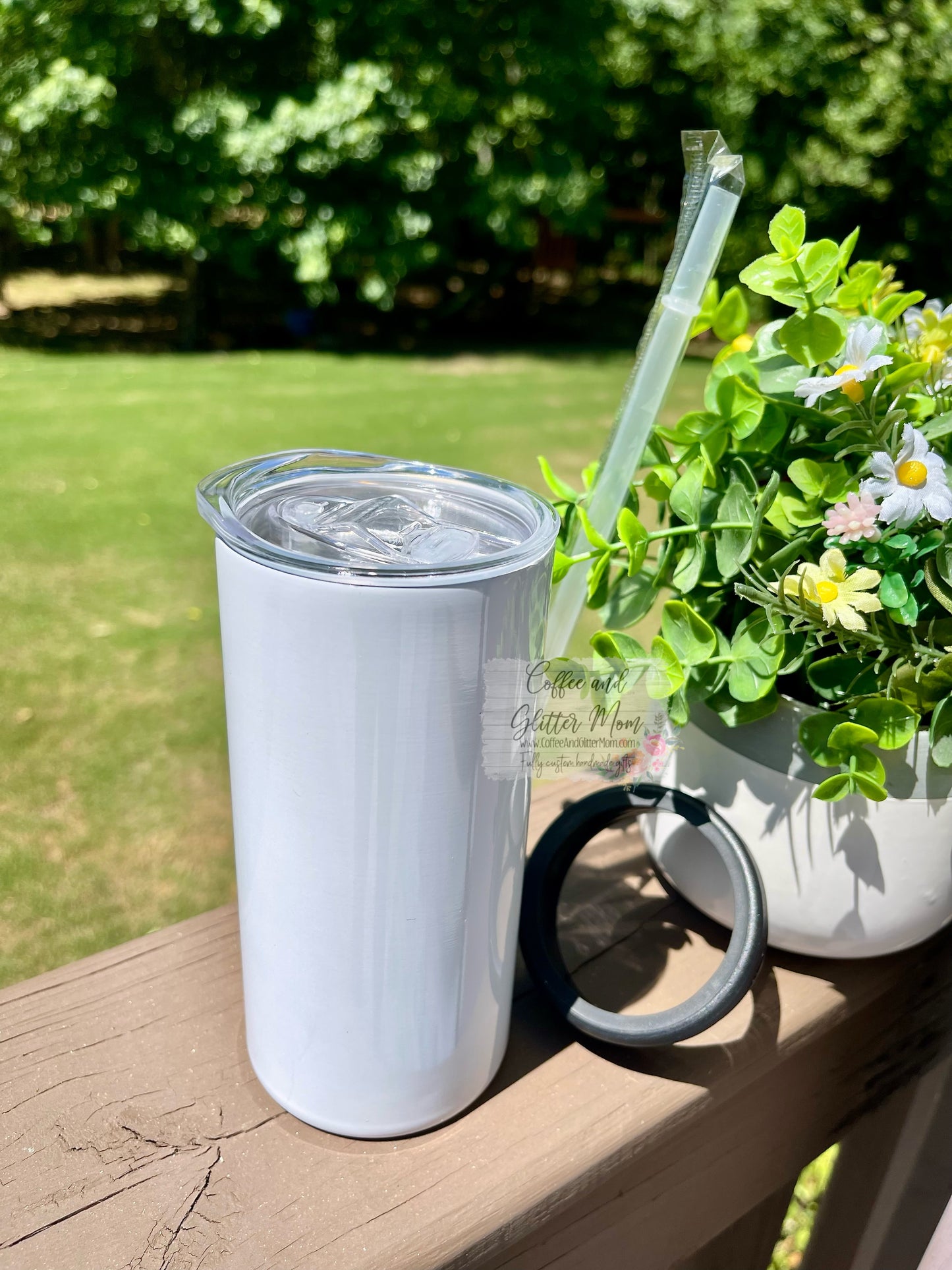 Skinny Can Cooler Duo-Lid Tumbler