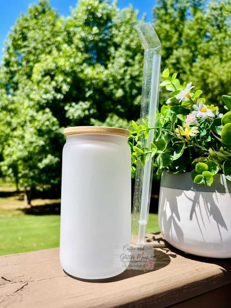 Daily Reminders (NSFW version) Any Color 16oz Glass Can