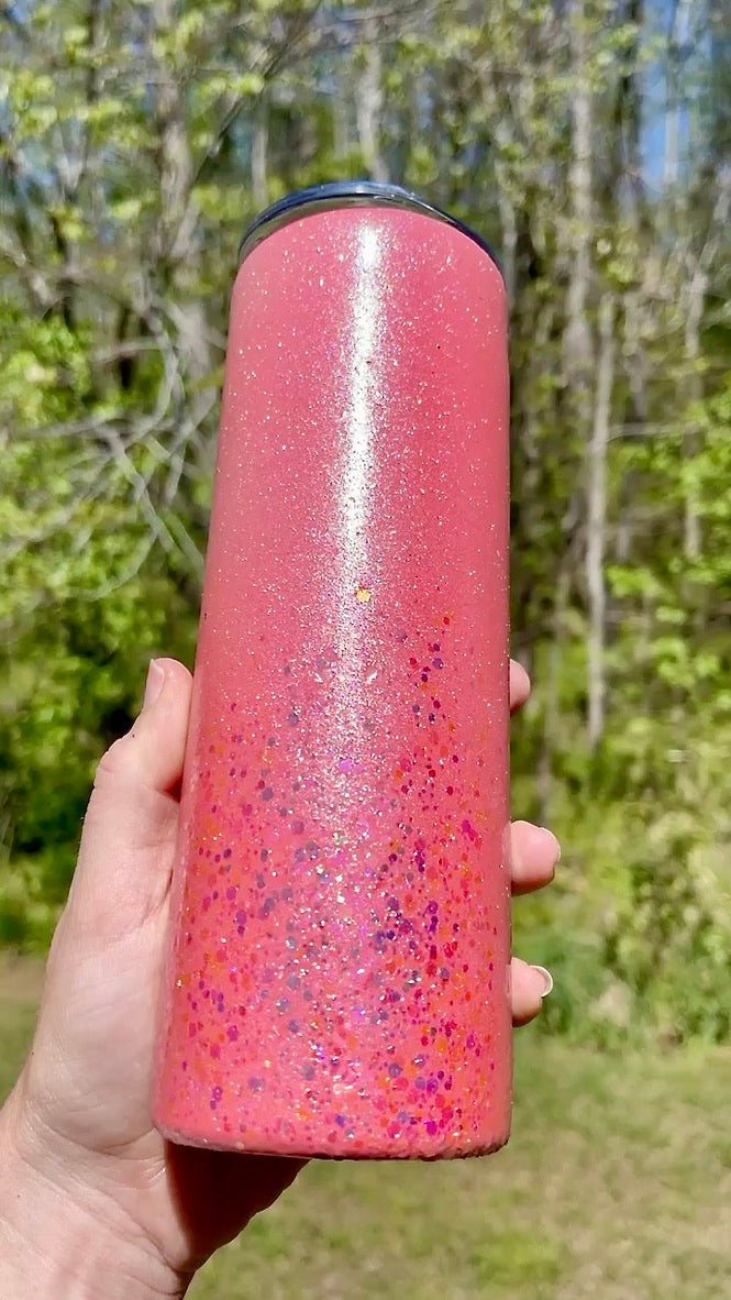 Coral Rainbow 20oz Skinny