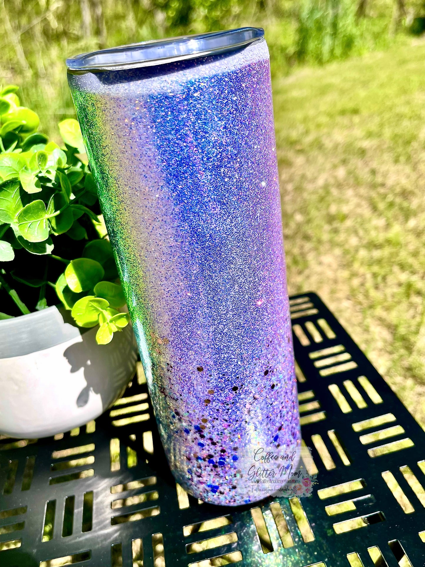 Lavender Icicle 20oz Skinny Tumbler