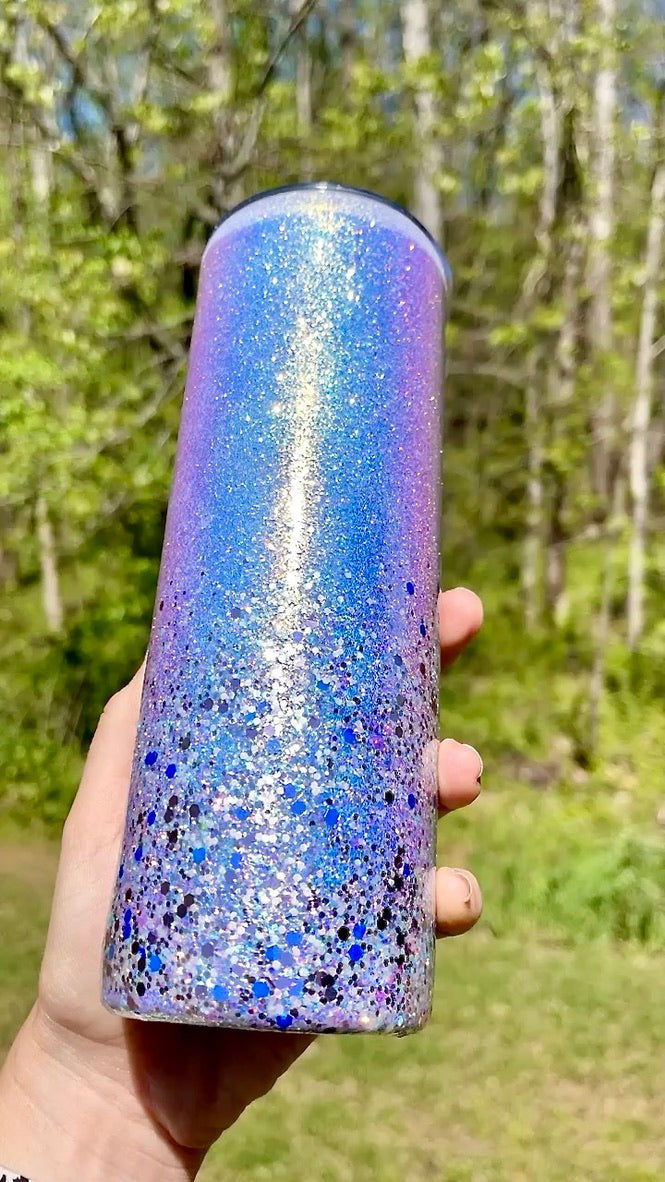 Lavender Icicle 20oz Skinny Tumbler