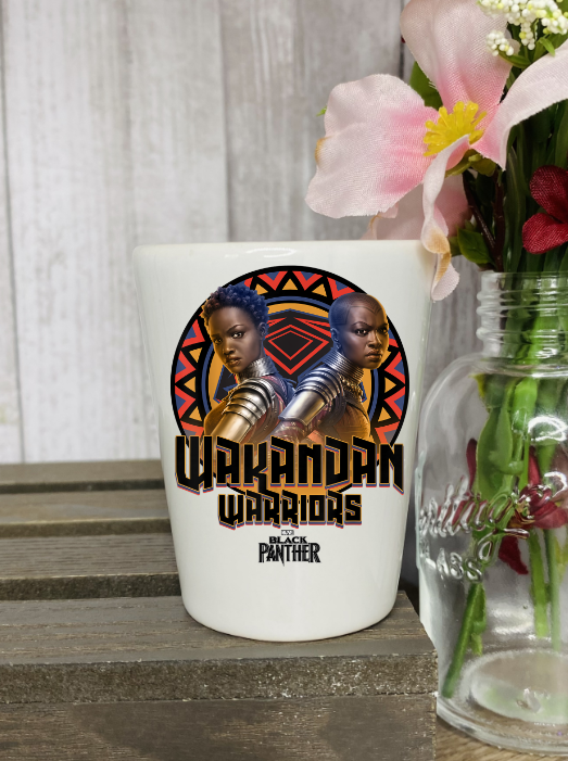 Black Panther Shot Glass