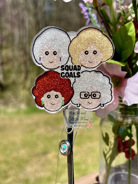 Golden Squad Goals Designer Badge Reel