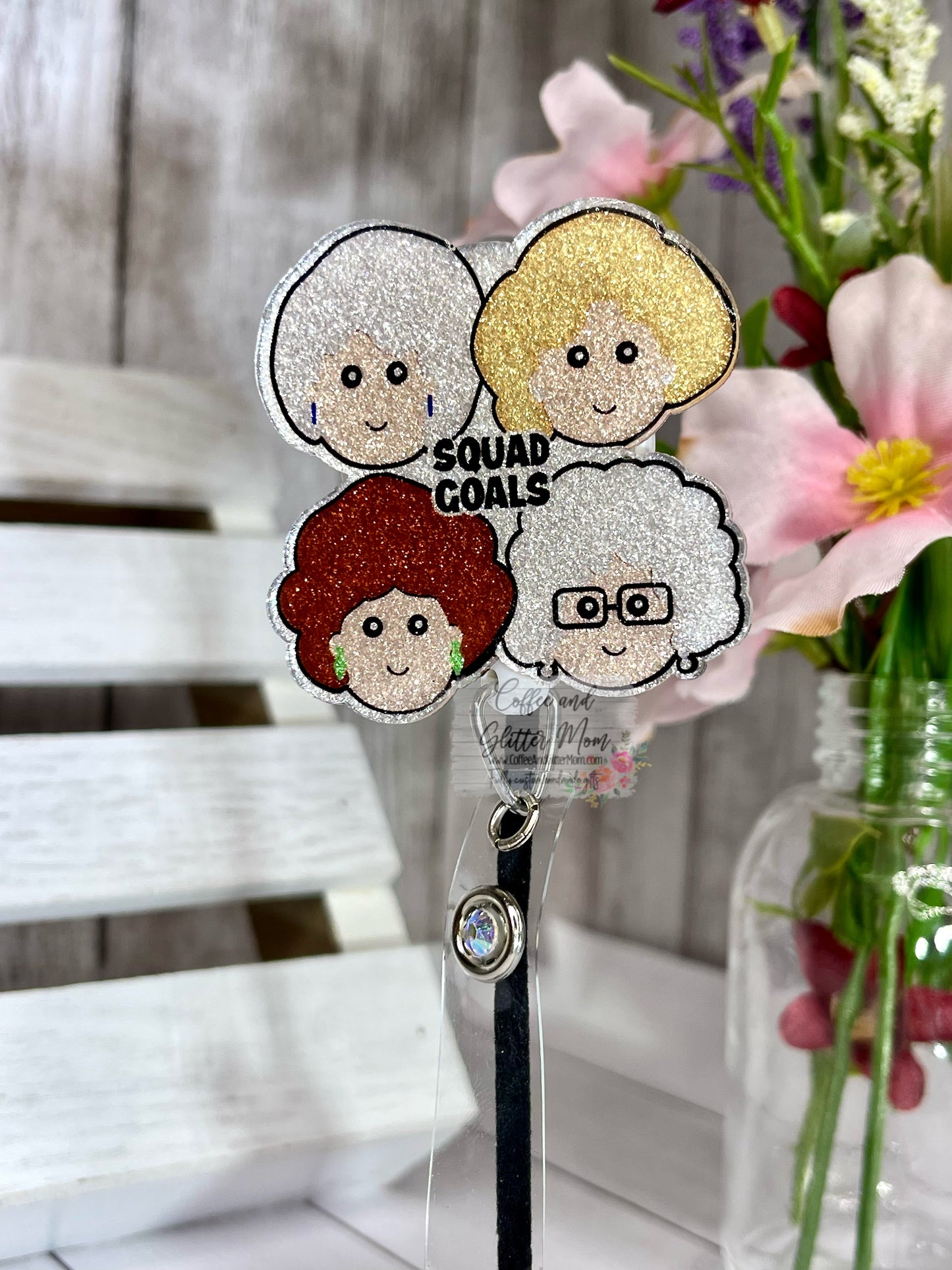 Golden Squad Goals Designer Badge Reel