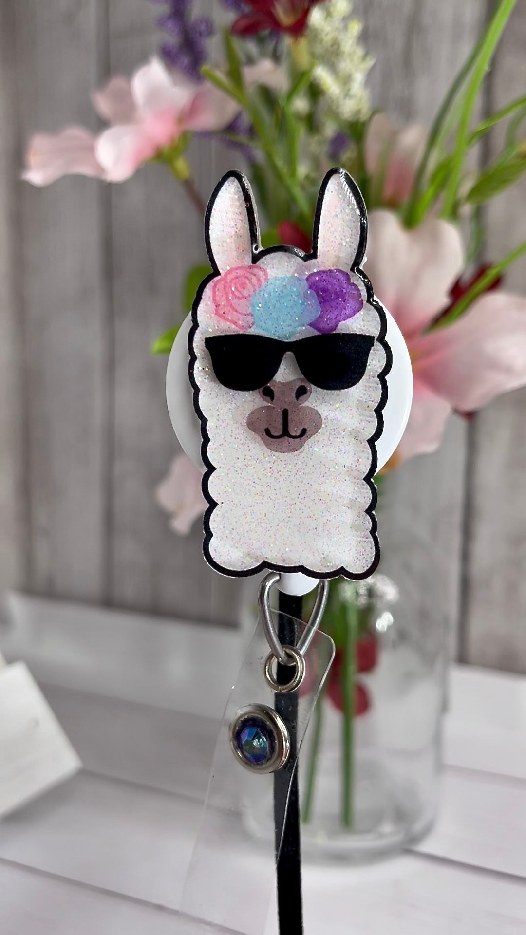 Cool Llama Designer Badge Reel