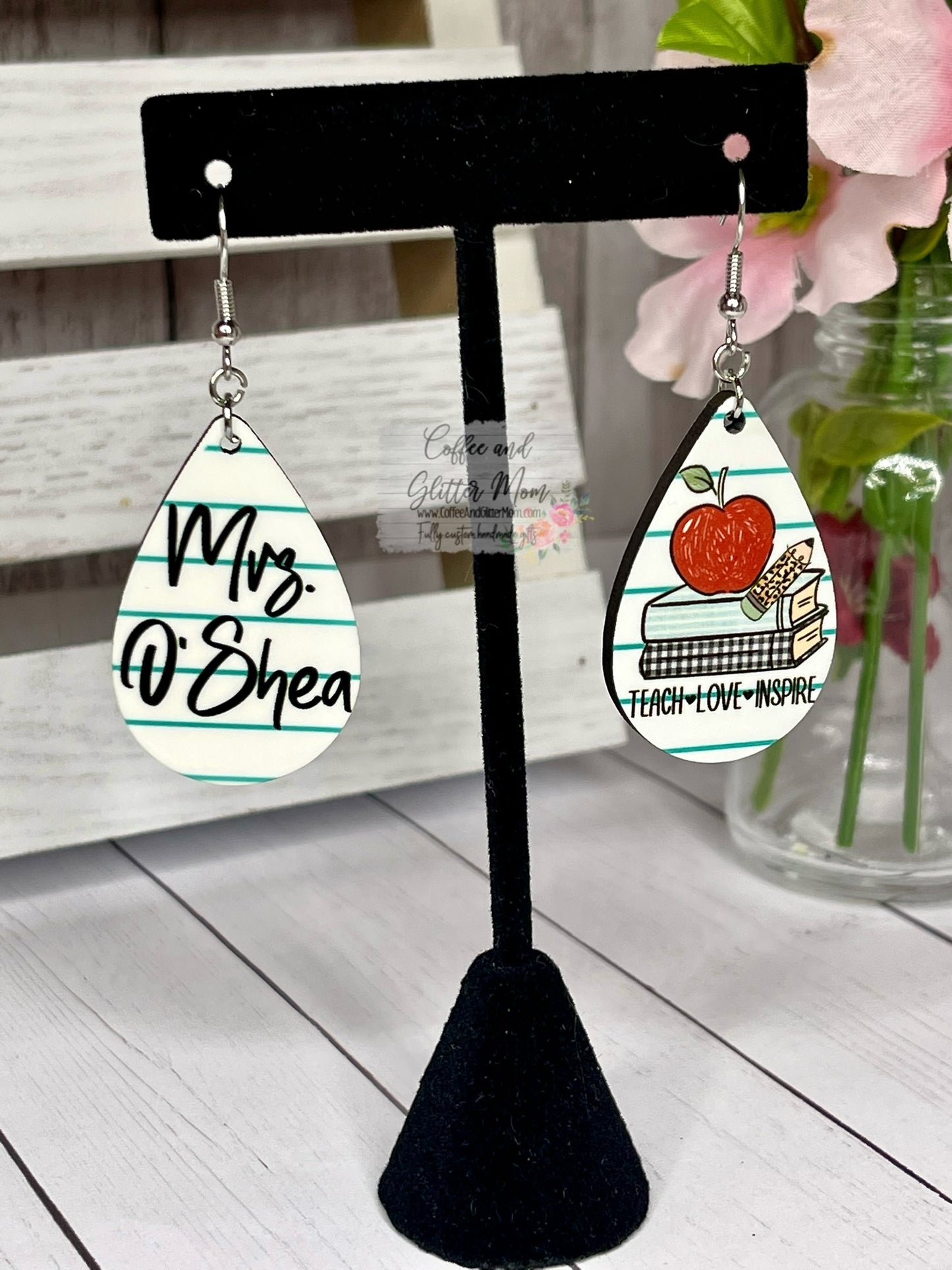 Teardrop Teacher Earrings