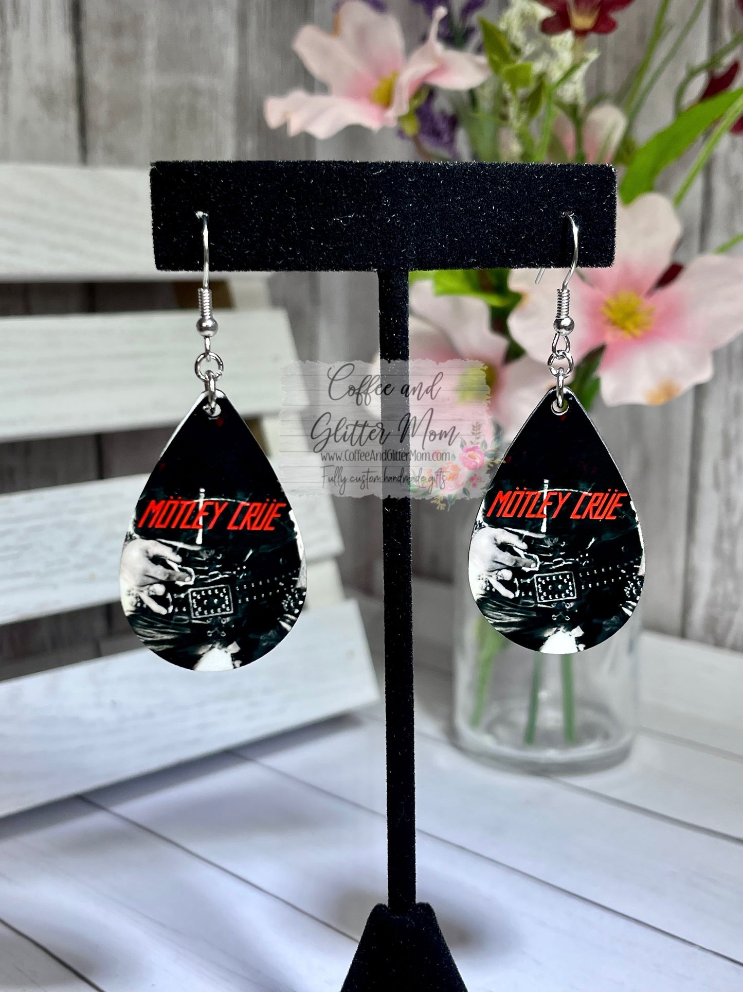 Rock Band Stadium Tour Teardrop Earrings