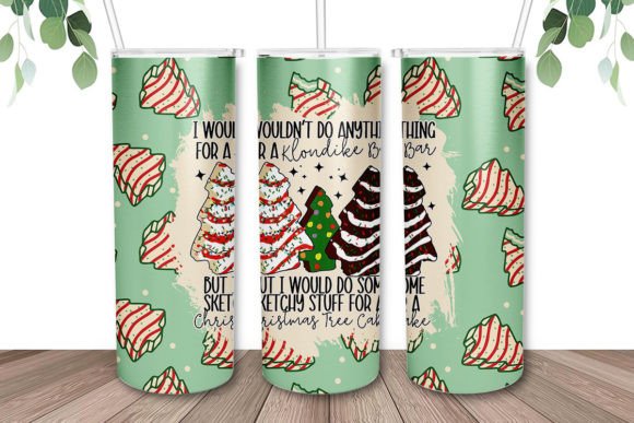Pick A New Design Christmas 20oz White Rainbow Skinny Tumbler