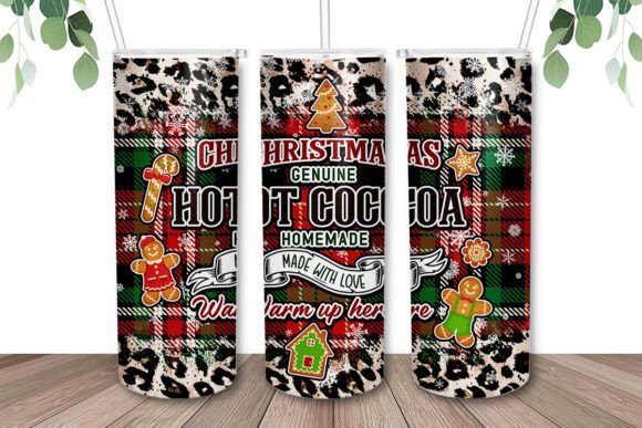 Pick A New Design Christmas 20oz White Rainbow Skinny Tumbler