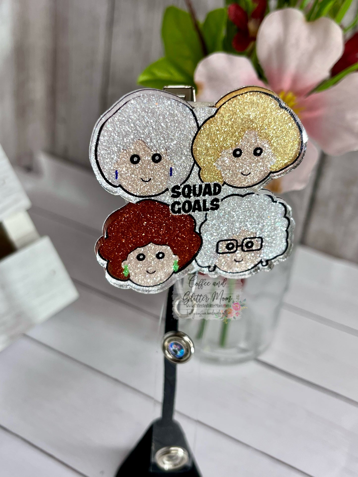 Golden Squad Goals Designer Badge Reel