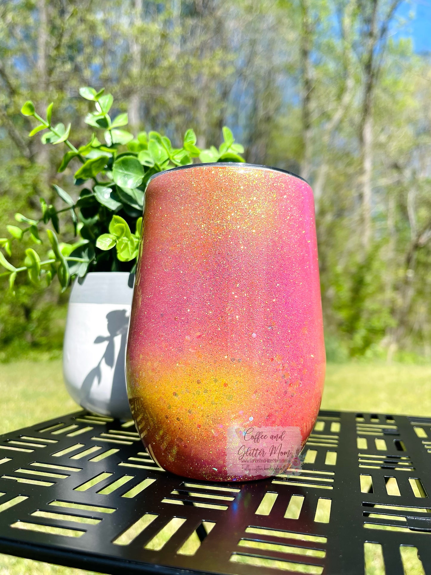 Sunkissed & Salty 15oz Wine Tumbler with Lid and Straw