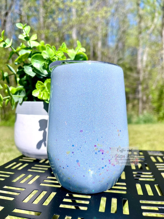The Powder Blue Rainbow Tumbler