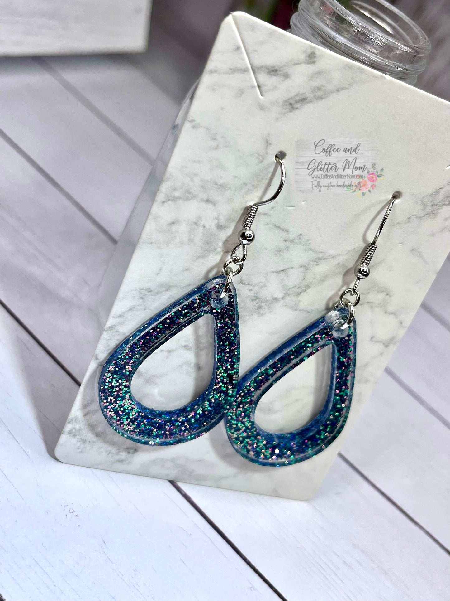 Mystic Color Shift Teardrop Earrings
