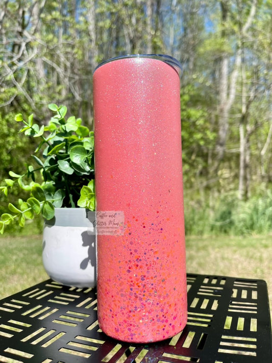 Coral Rainbow 20oz Skinny