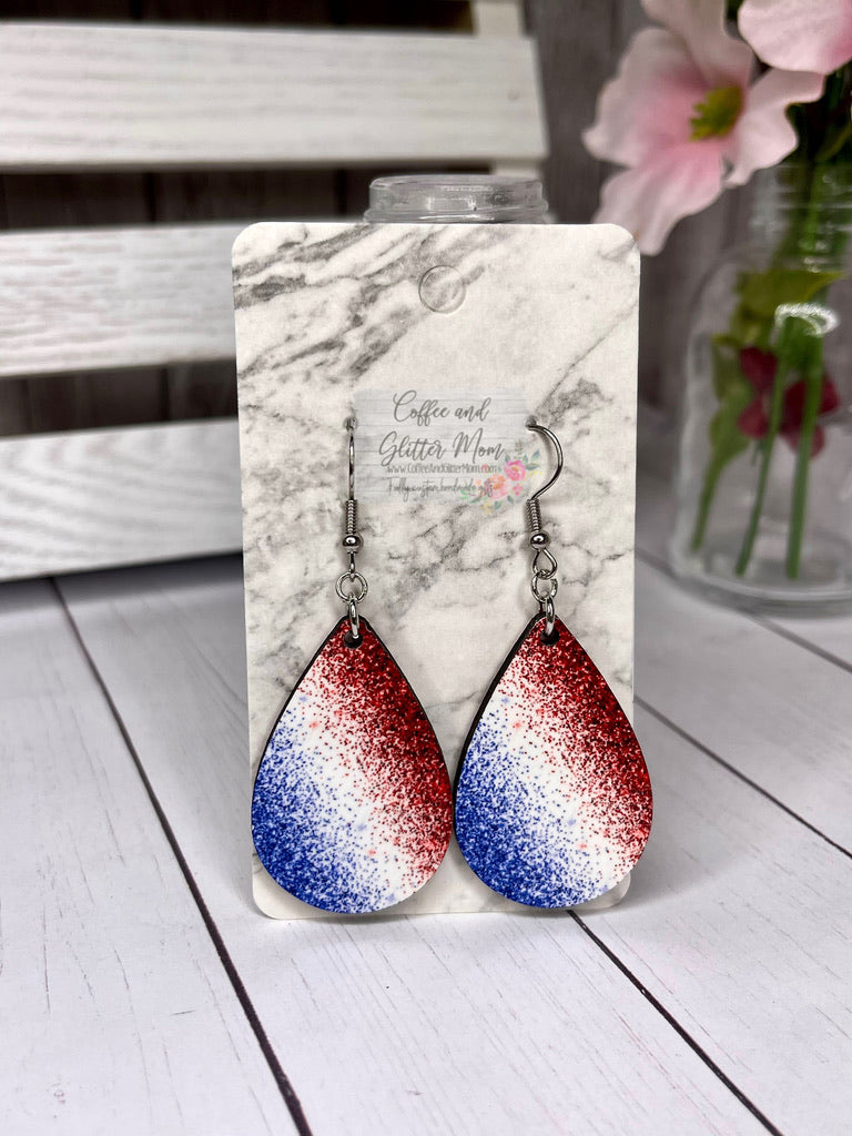 American Vibes #16 Teardrop Earrings