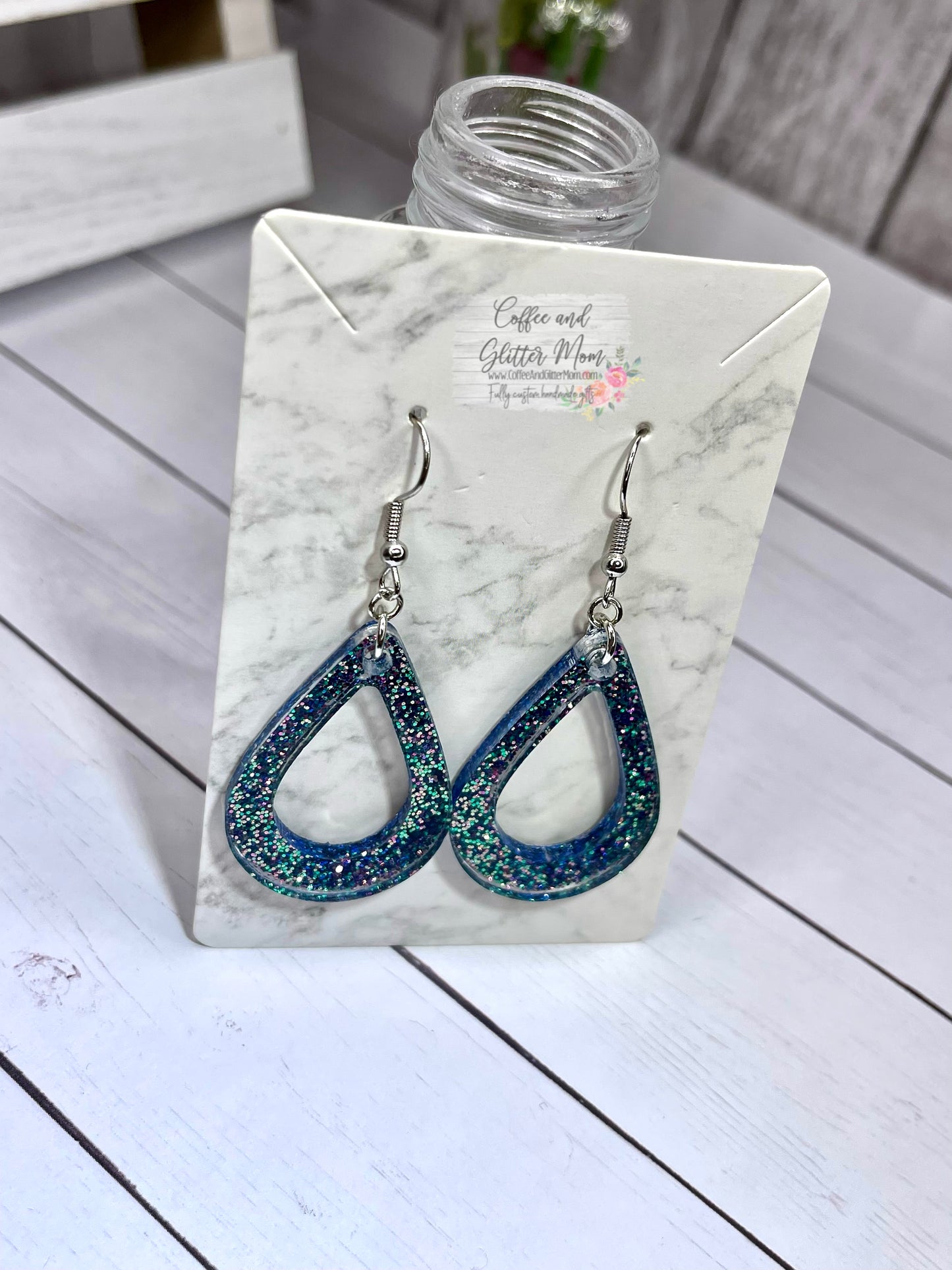 Mystic Color Shift Teardrop Earrings