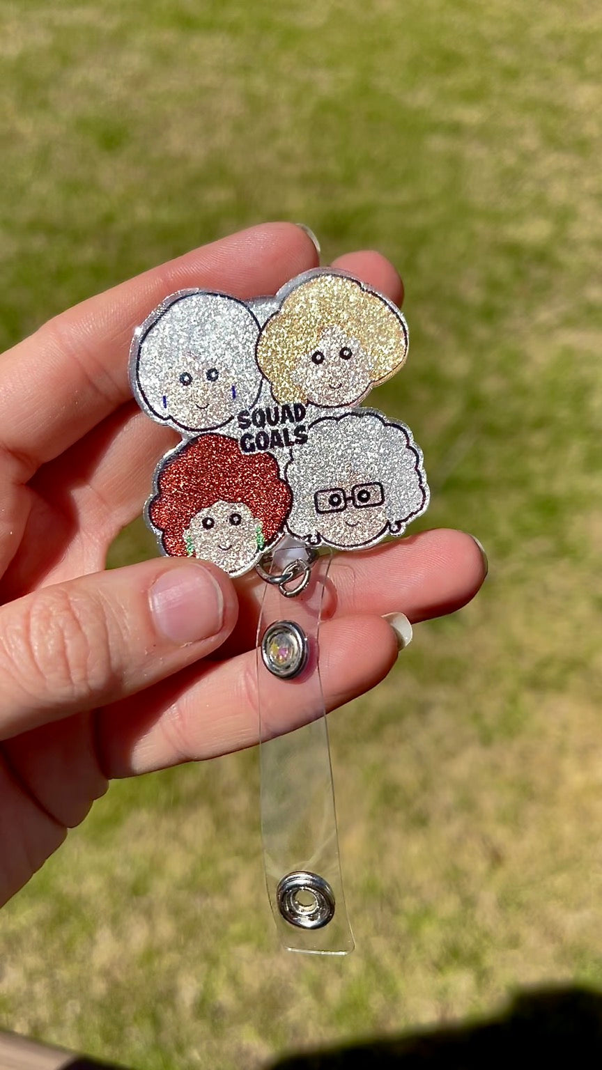 Golden Squad Goals Designer Badge Reel