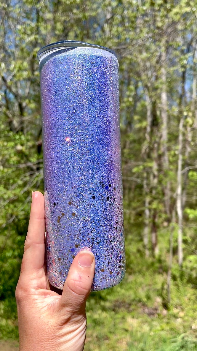 Lavender Icicle 20oz Skinny Tumbler