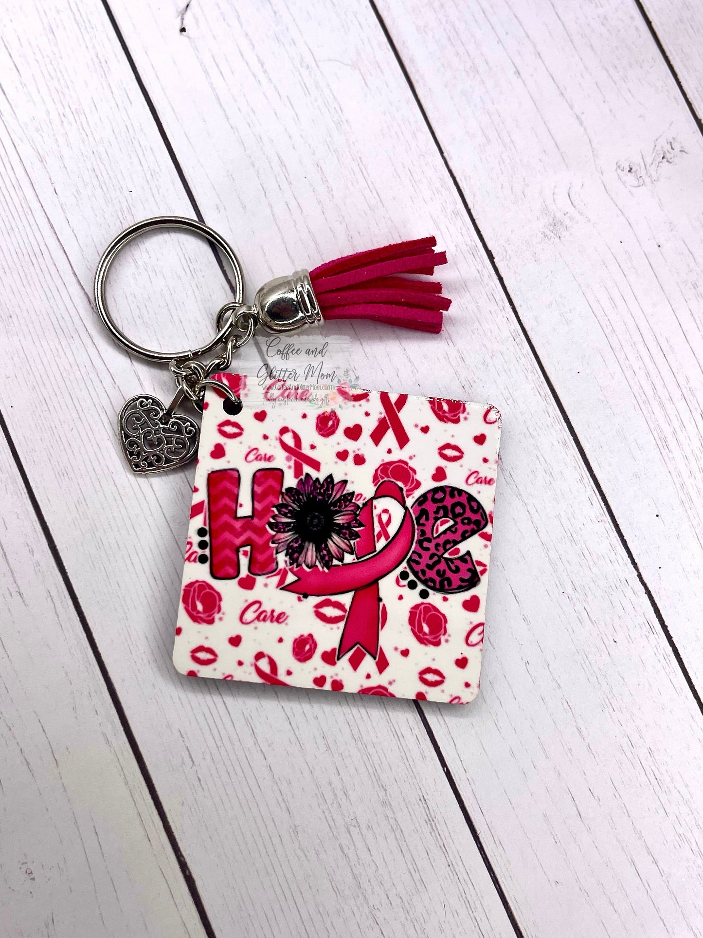 Ribbon of Hope Keychain