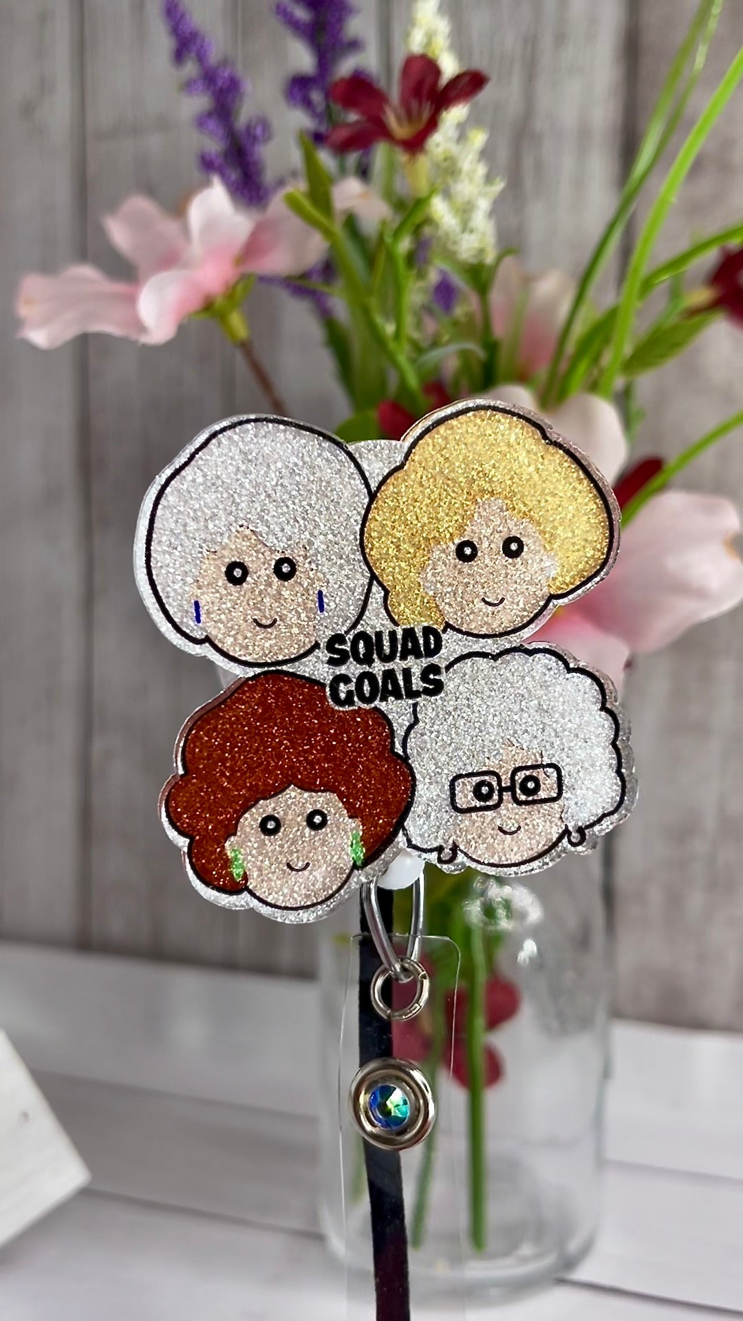 Golden Squad Goals Designer Badge Reel