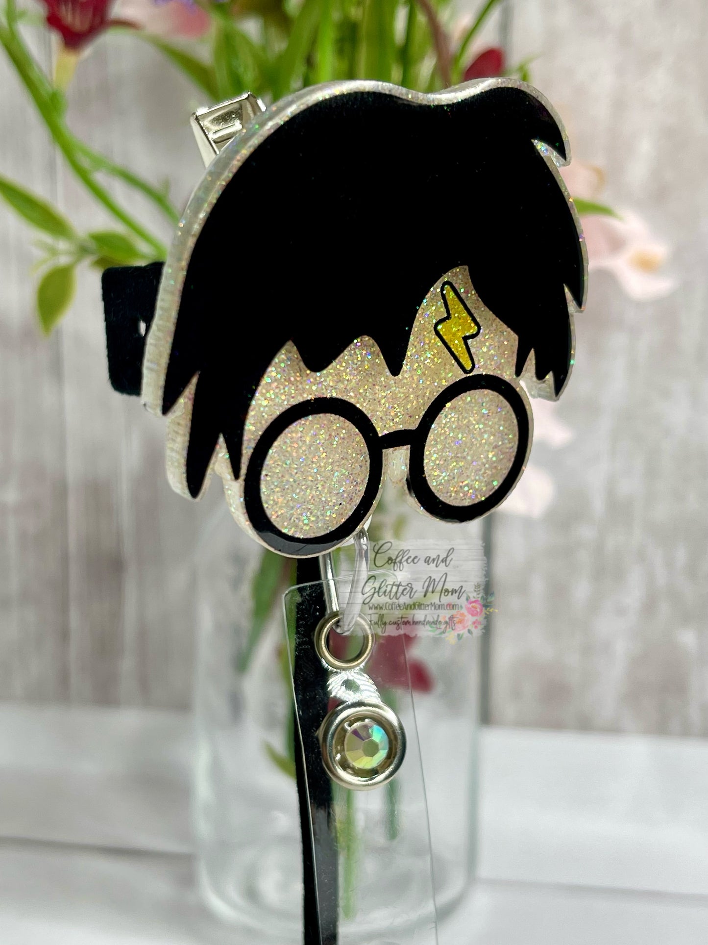 Magic Boy Wizard Designer Badge Reel