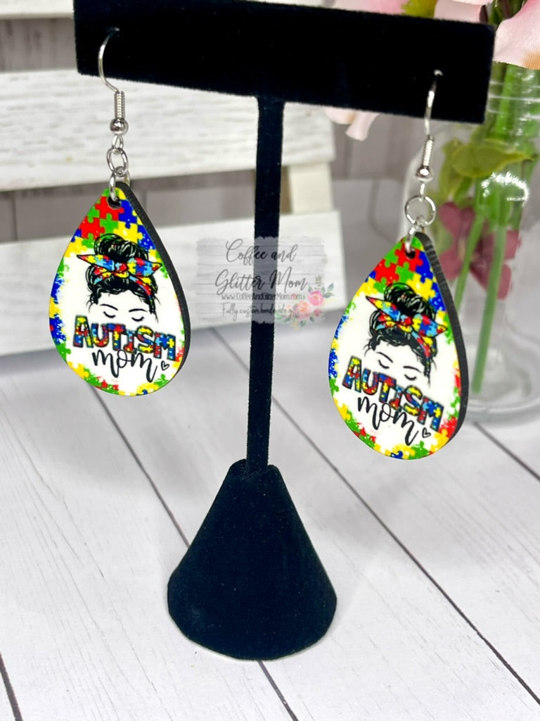 Autism Mom Earrings