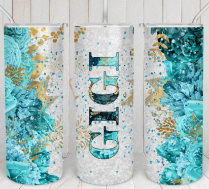 Pick A New Design 20oz Rainbow Skinny Tumbler