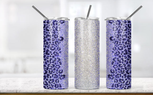 Animal Print Designs 20oz Rainbow Skinny Tumbler