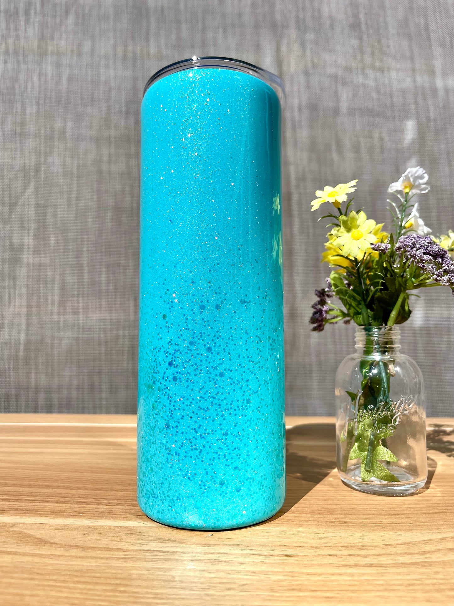 Blue Opal 20oz Skinny Tumbler