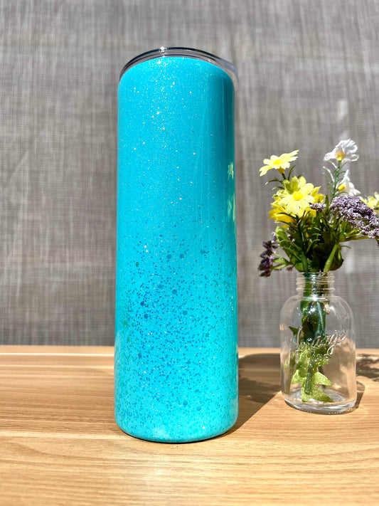 Blue Opal 20oz Skinny Tumbler