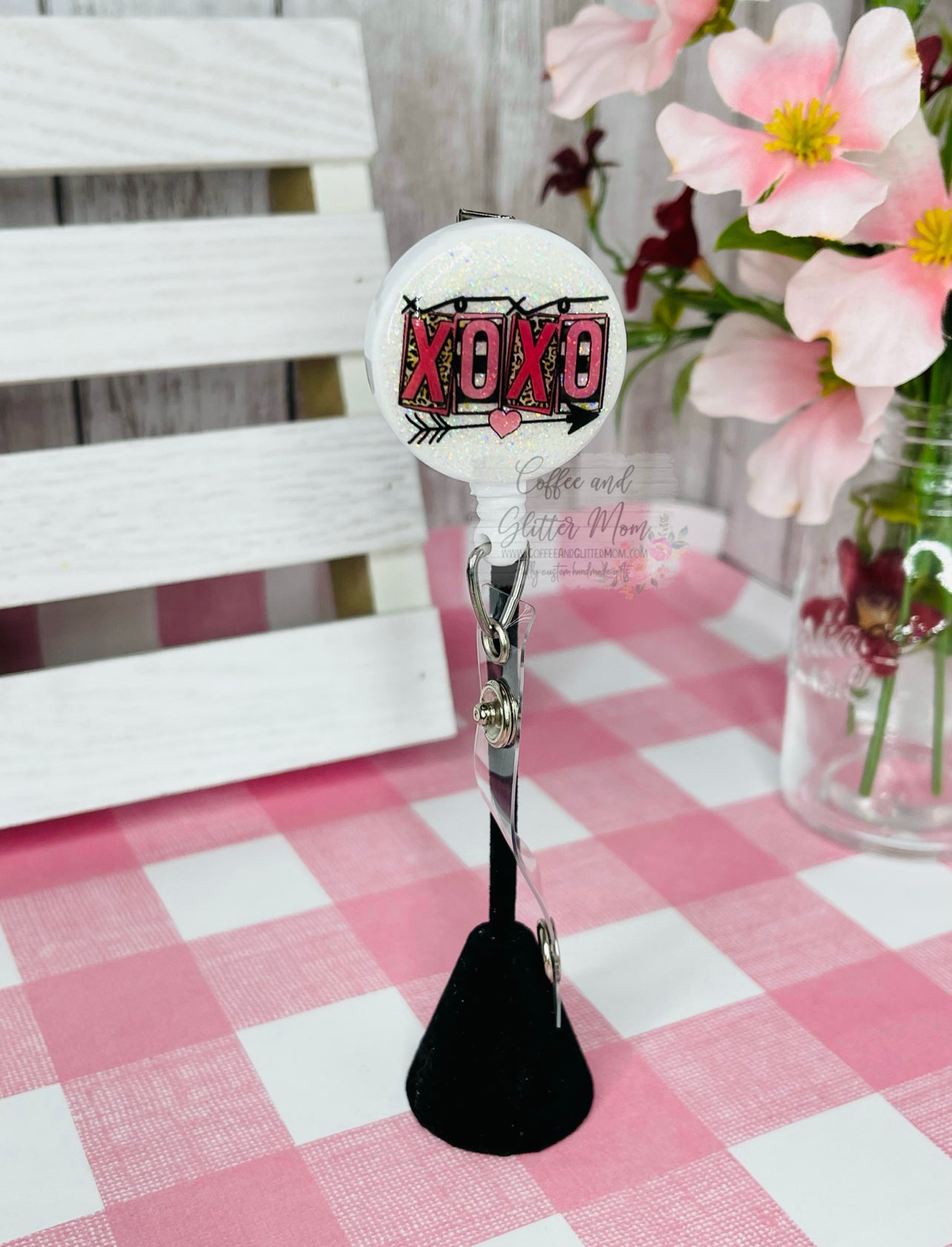 XOXO Valentines Badge Reel