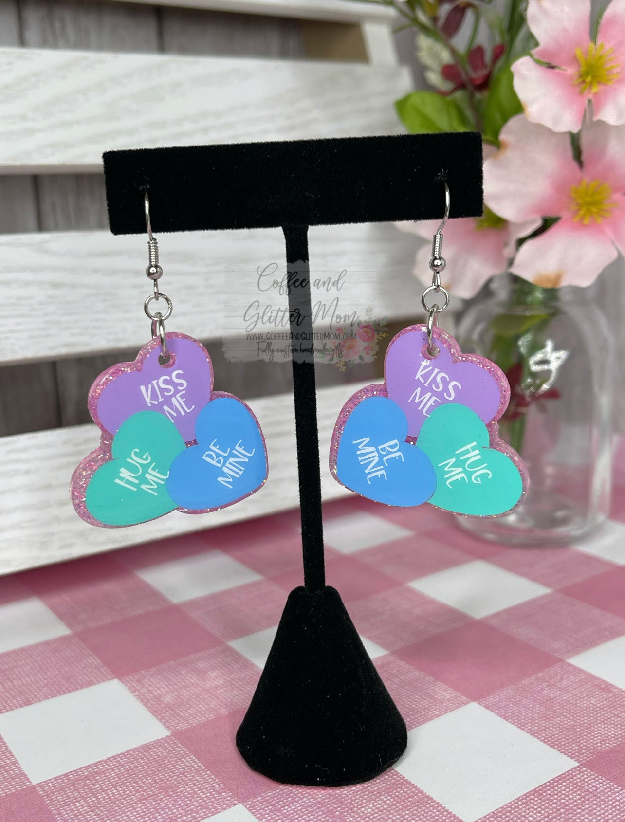 Candy Hearts Earrings
