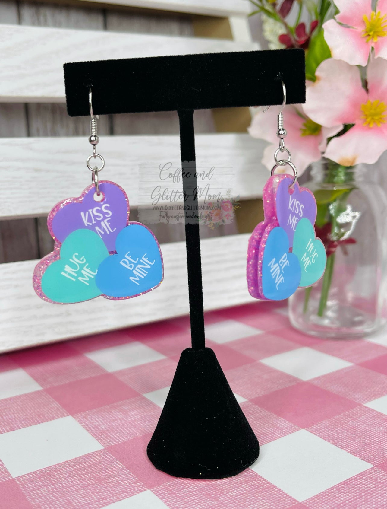 Candy Hearts Earrings