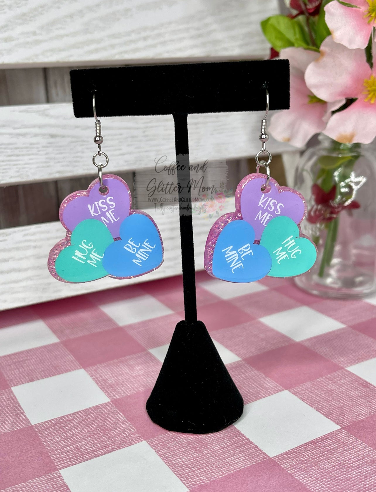 Candy Hearts Earrings