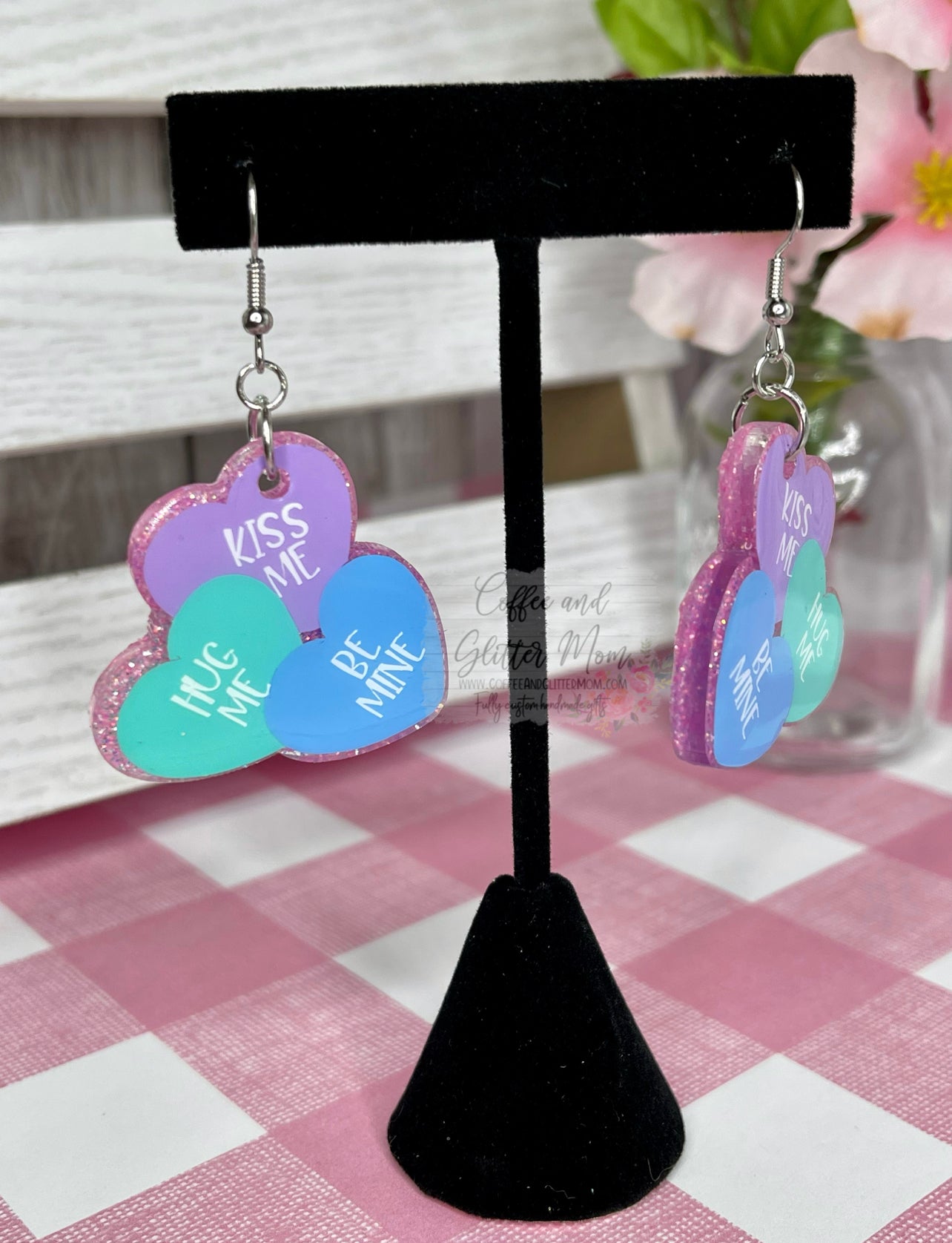 Candy Hearts Earrings