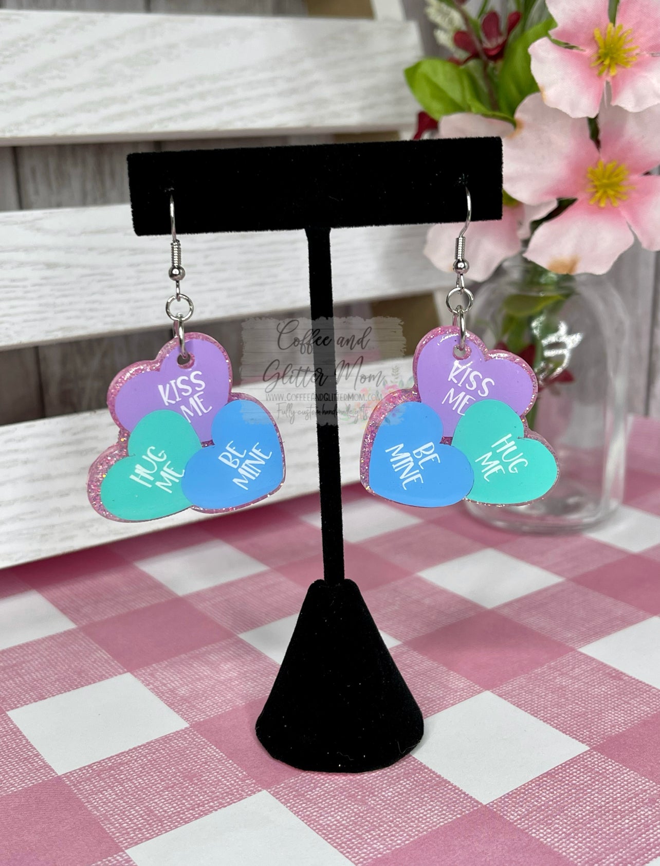 Candy Hearts Earrings