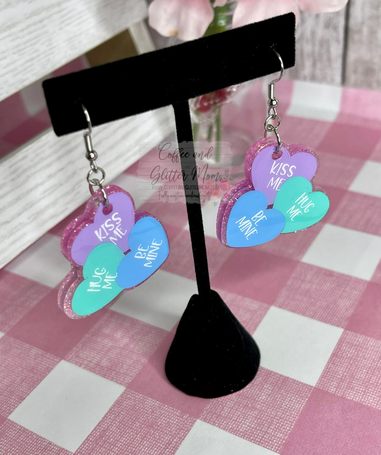 Candy Hearts Earrings