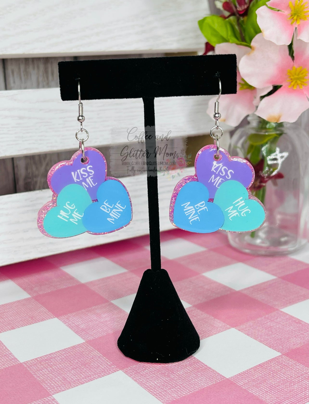 Candy Hearts Earrings