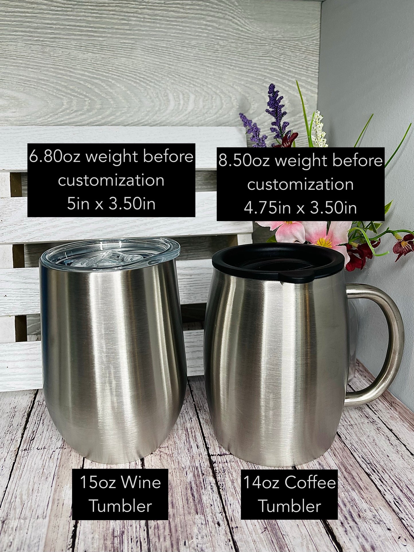 The Holographic Gunmetal Flash Tumbler