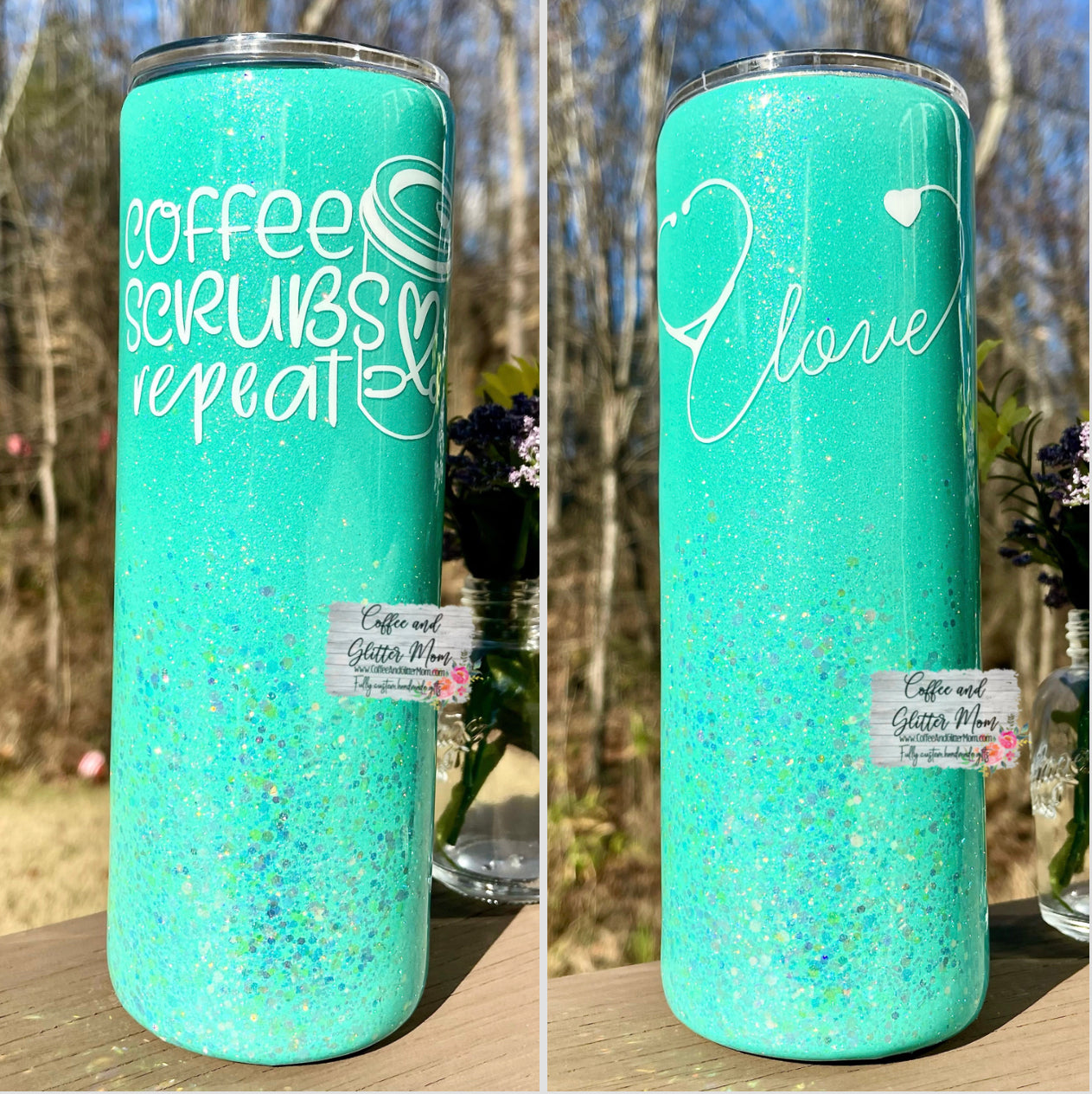 Coffee Scrubs Repeat 20oz Mint Skinny
