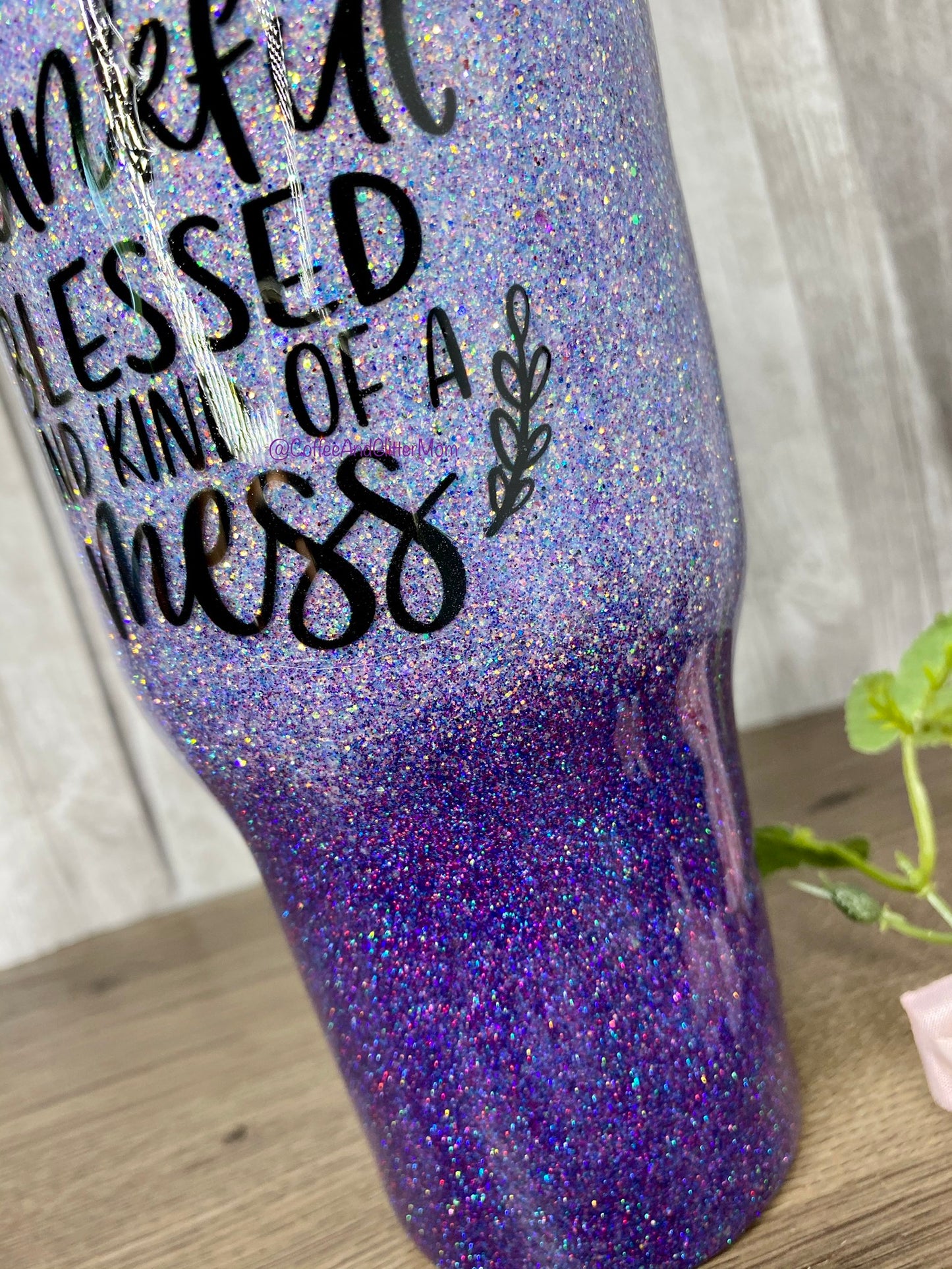 Holographic Cosmic Purple Fine