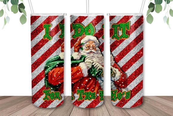 Pick A New Design Christmas 20oz White Rainbow Skinny Tumbler
