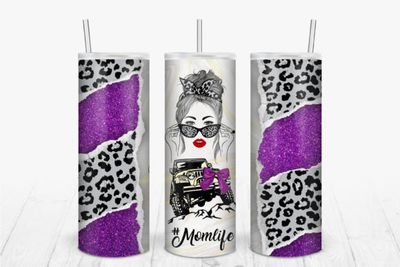 Pick A New Design 20oz Rainbow Skinny Tumbler