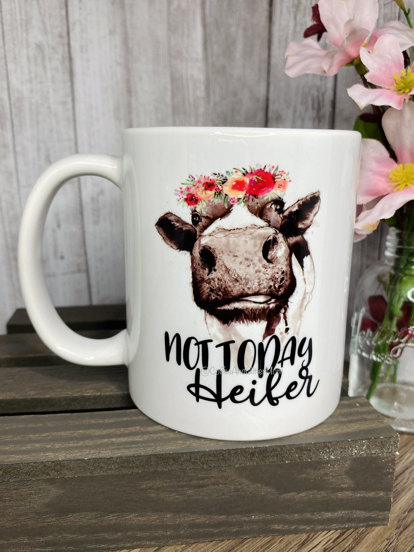 Not Today Cow 11oz Ceramic Mug