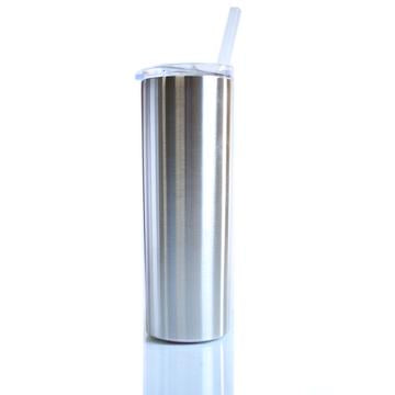 20oz Skinny Tumbler With A Straw
