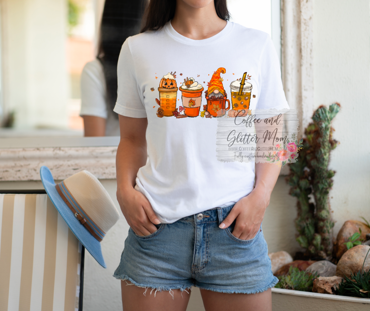 Gnome Fallin' for Coffee Unisex Tee