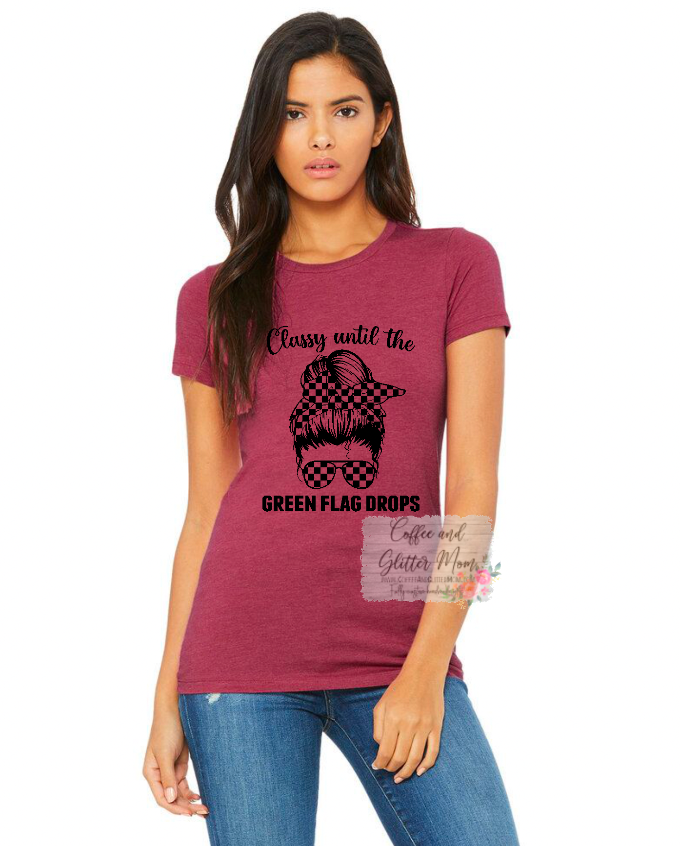 Classy Til The Green Flag Tee