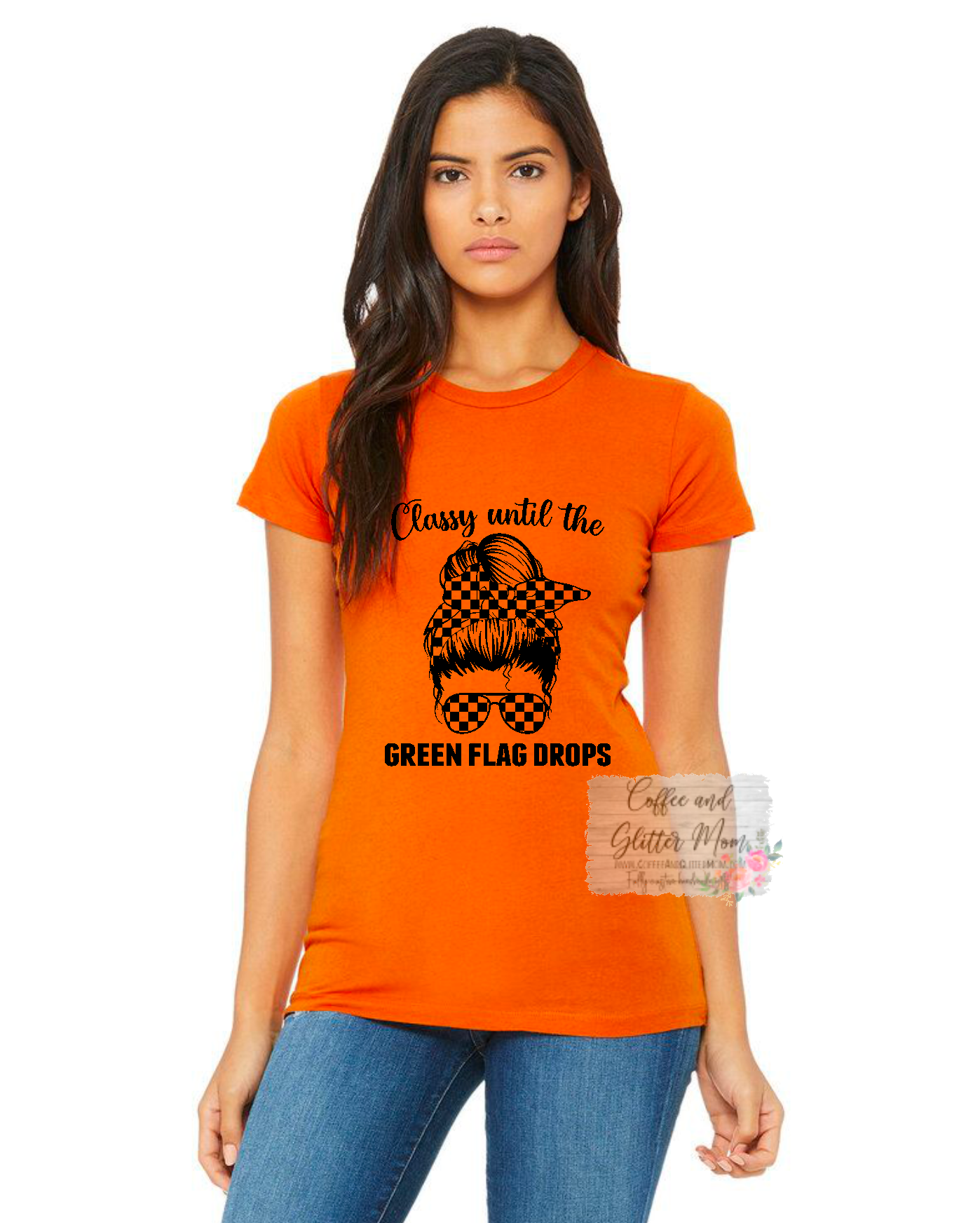 Classy Til The Green Flag Tee